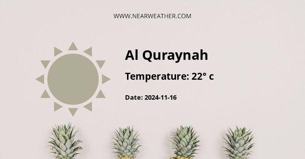 Weather in Al Quraynah