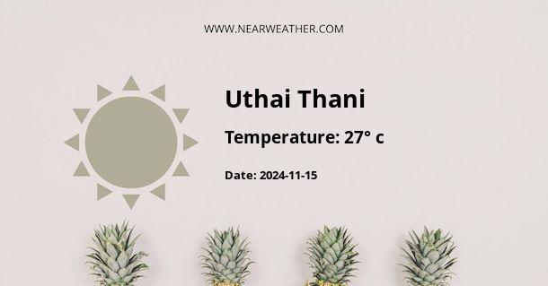 Weather in Uthai Thani