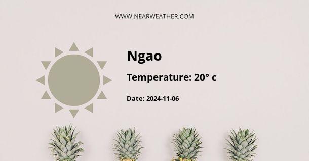 Weather in Ngao