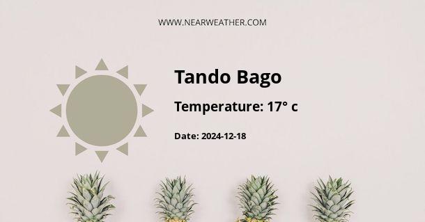 Weather in Tando Bago