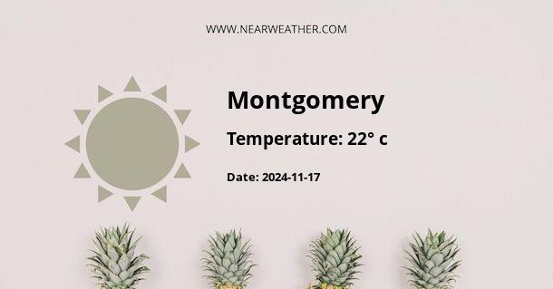 Weather in Montgomery