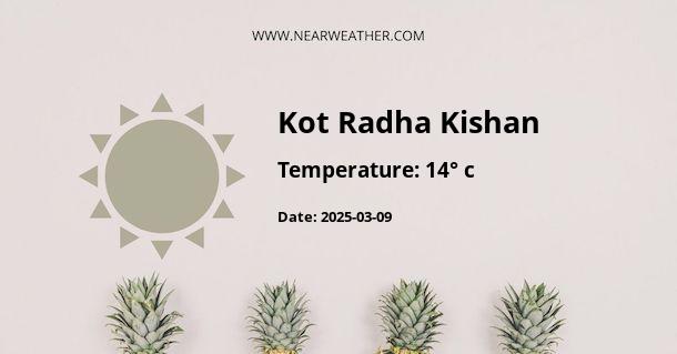 Weather in Kot Radha Kishan