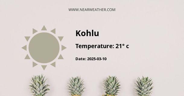 Weather in Kohlu