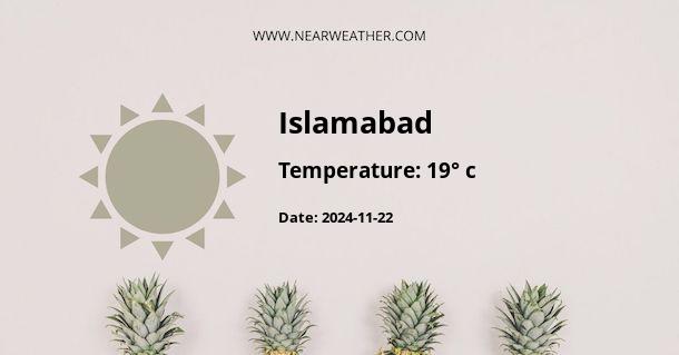 Weather in Islamabad