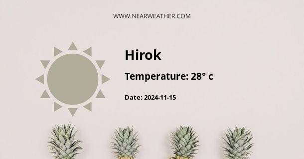 Weather in Hirok