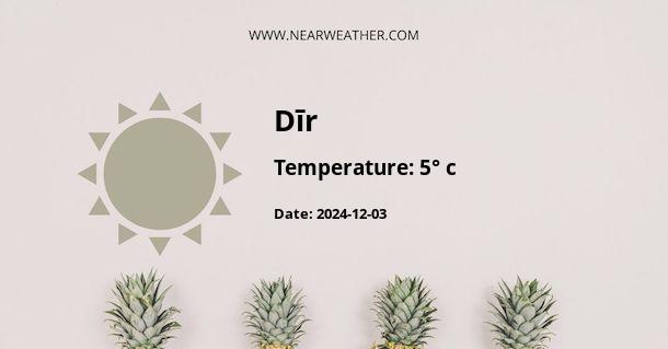 Weather in Dīr