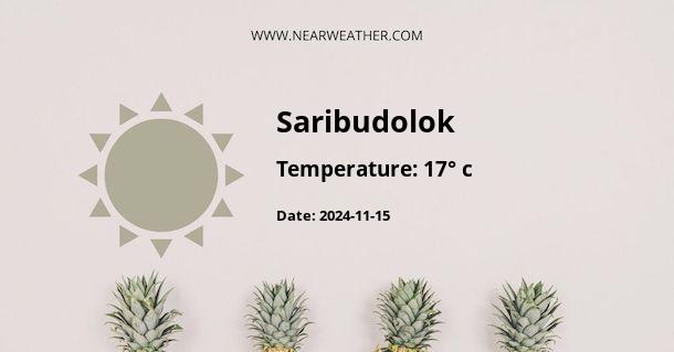 Weather in Saribudolok