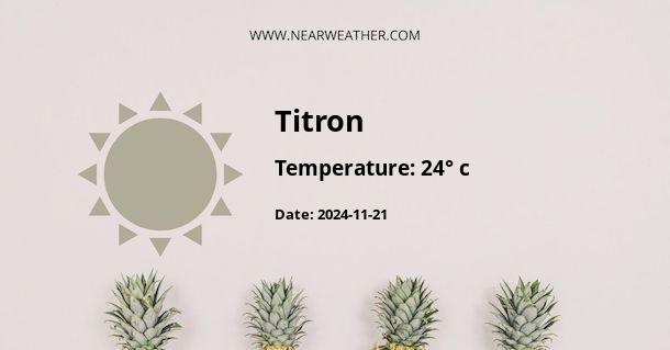 Weather in Titron