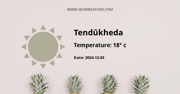 Weather in Tendūkheda