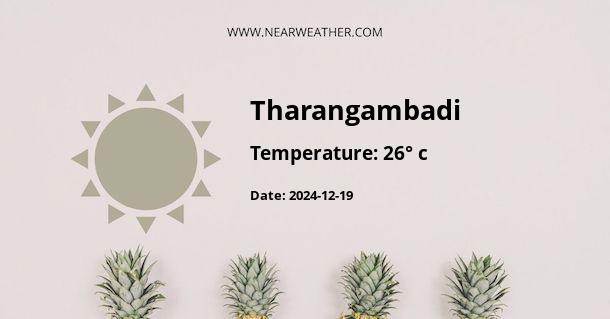 Weather in Tharangambadi