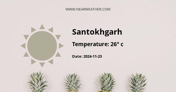 Weather in Santokhgarh