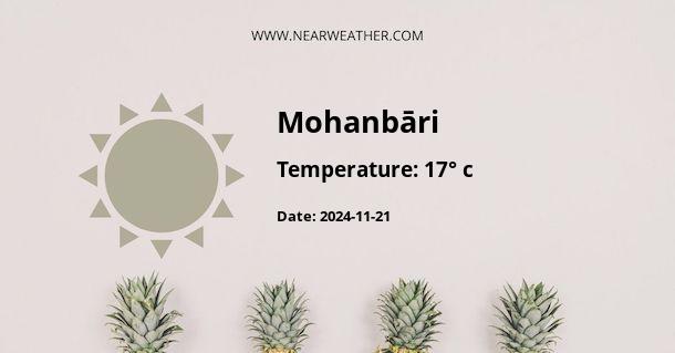 Weather in Mohanbāri