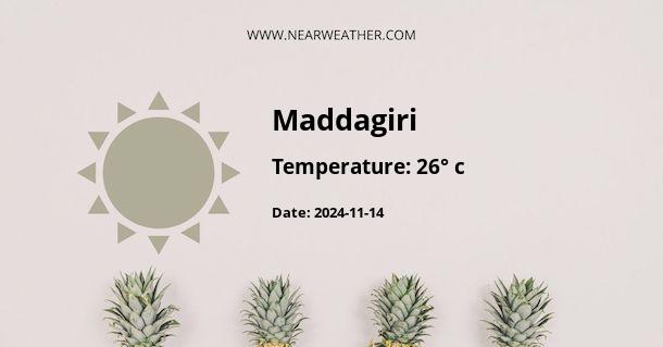 Weather in Maddagiri