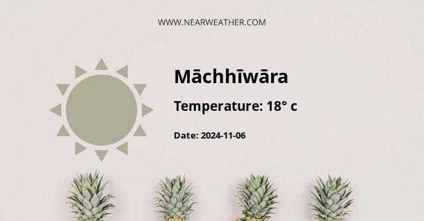 Weather in Māchhīwāra