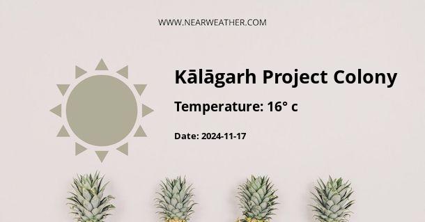 Weather in Kālāgarh Project Colony