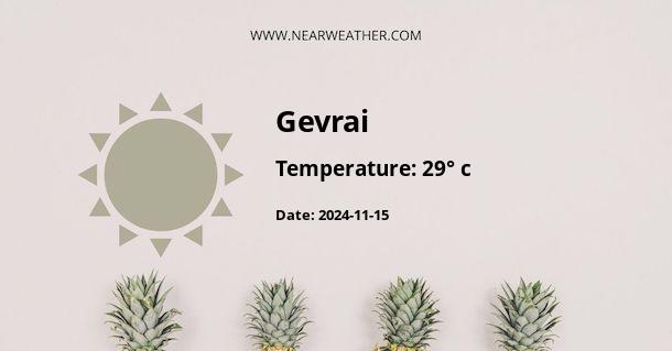 Weather in Gevrai