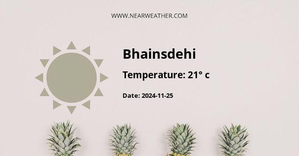 Weather in Bhainsdehi