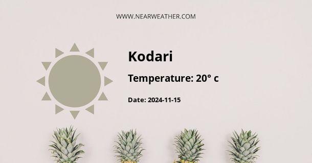 Weather in Kodari