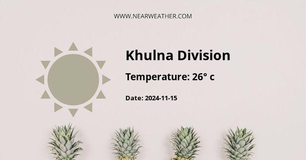 Weather in Khulna Division