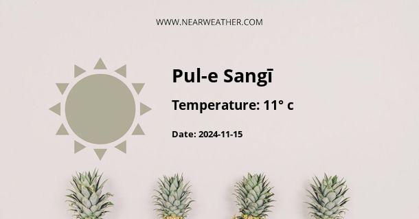 Weather in Pul-e Sangī