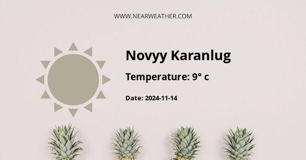 Weather in Novyy Karanlug