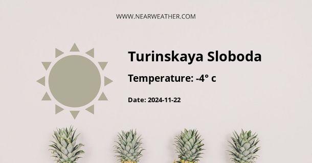 Weather in Turinskaya Sloboda