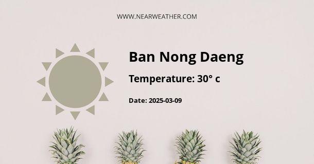 Weather in Ban Nong Daeng