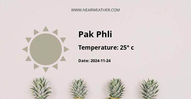 Weather in Pak Phli