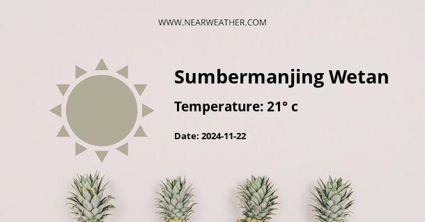 Weather in Sumbermanjing Wetan