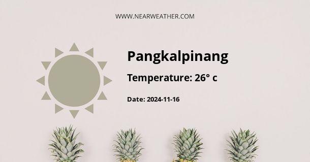 Weather in Pangkalpinang