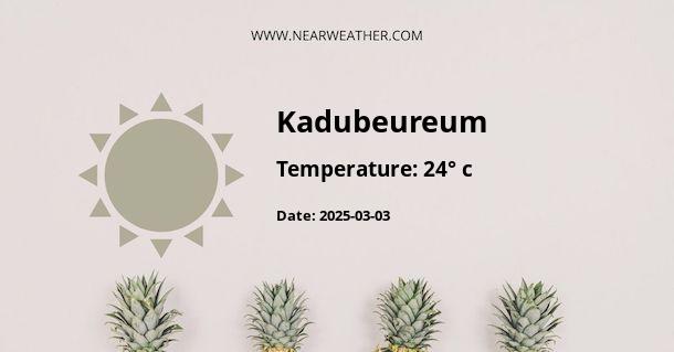 Weather in Kadubeureum