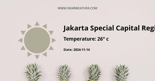 Weather in Jakarta Special Capital Region