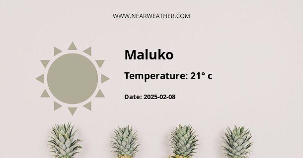 Weather in Maluko