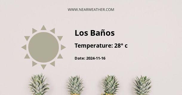 Weather in Los Baños