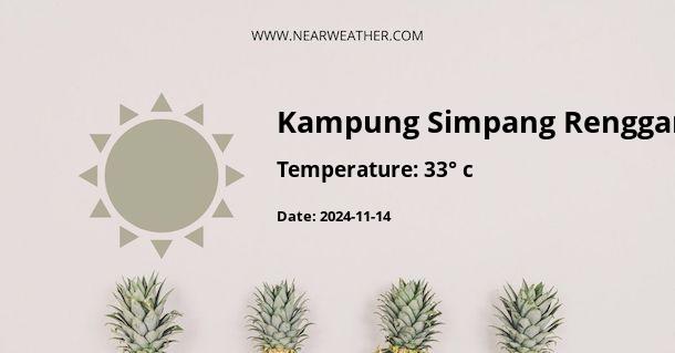 Weather in Kampung Simpang Renggam