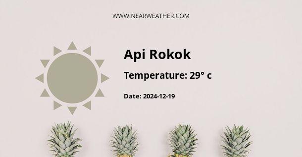 Weather in Api Rokok