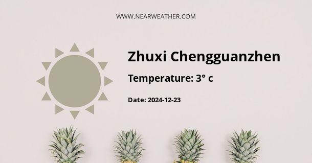 Weather in Zhuxi Chengguanzhen