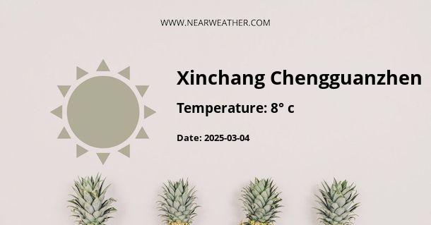 Weather in Xinchang Chengguanzhen