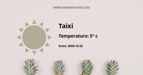 Weather in Taixi