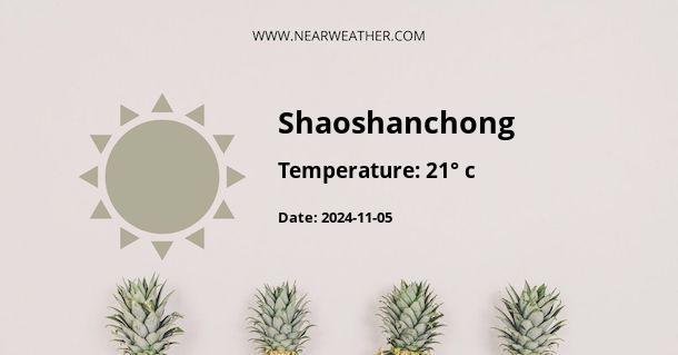 Weather in Shaoshanchong