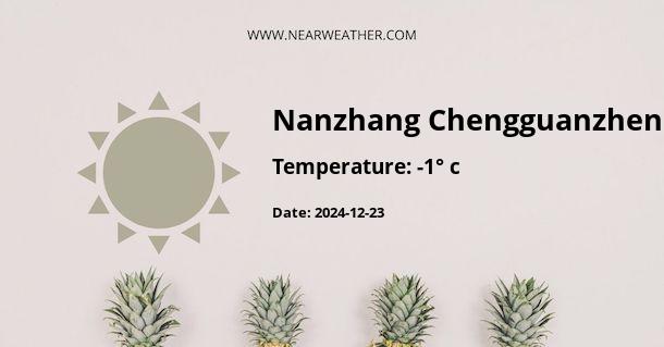 Weather in Nanzhang Chengguanzhen