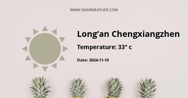 Weather in Long’an Chengxiangzhen