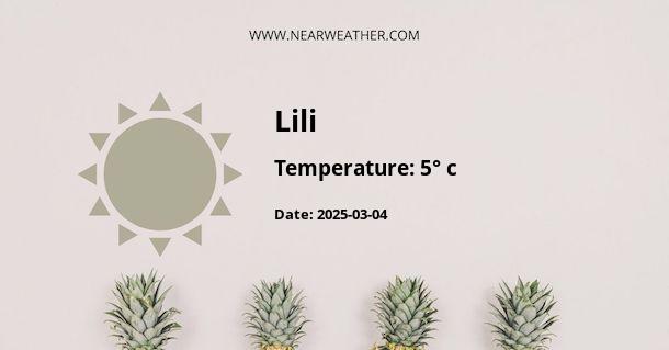 Weather in Lili