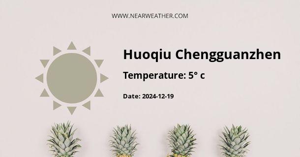 Weather in Huoqiu Chengguanzhen