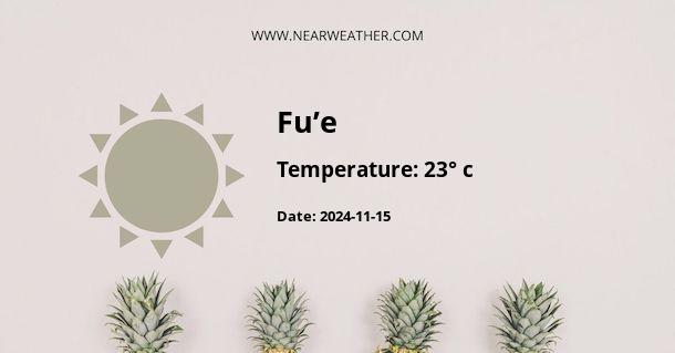 Weather in Fu’e