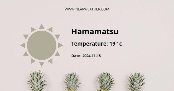 Weather in Hamamatsu