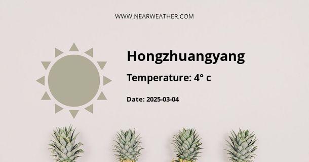 Weather in Hongzhuangyang