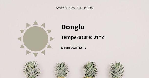 Weather in Donglu