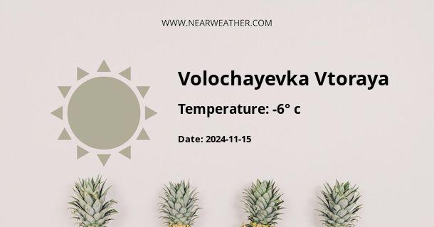 Weather in Volochayevka Vtoraya