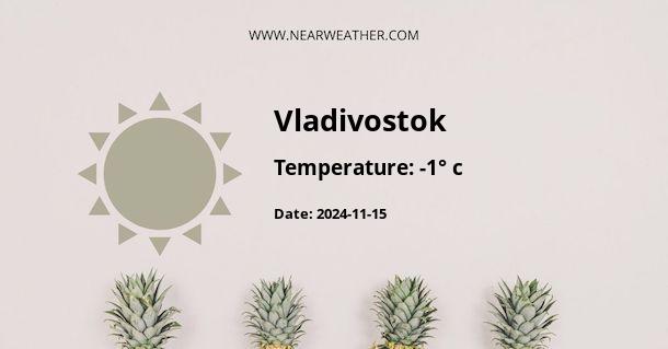 Weather in Vladivostok